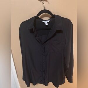 Nine West Black Blouse